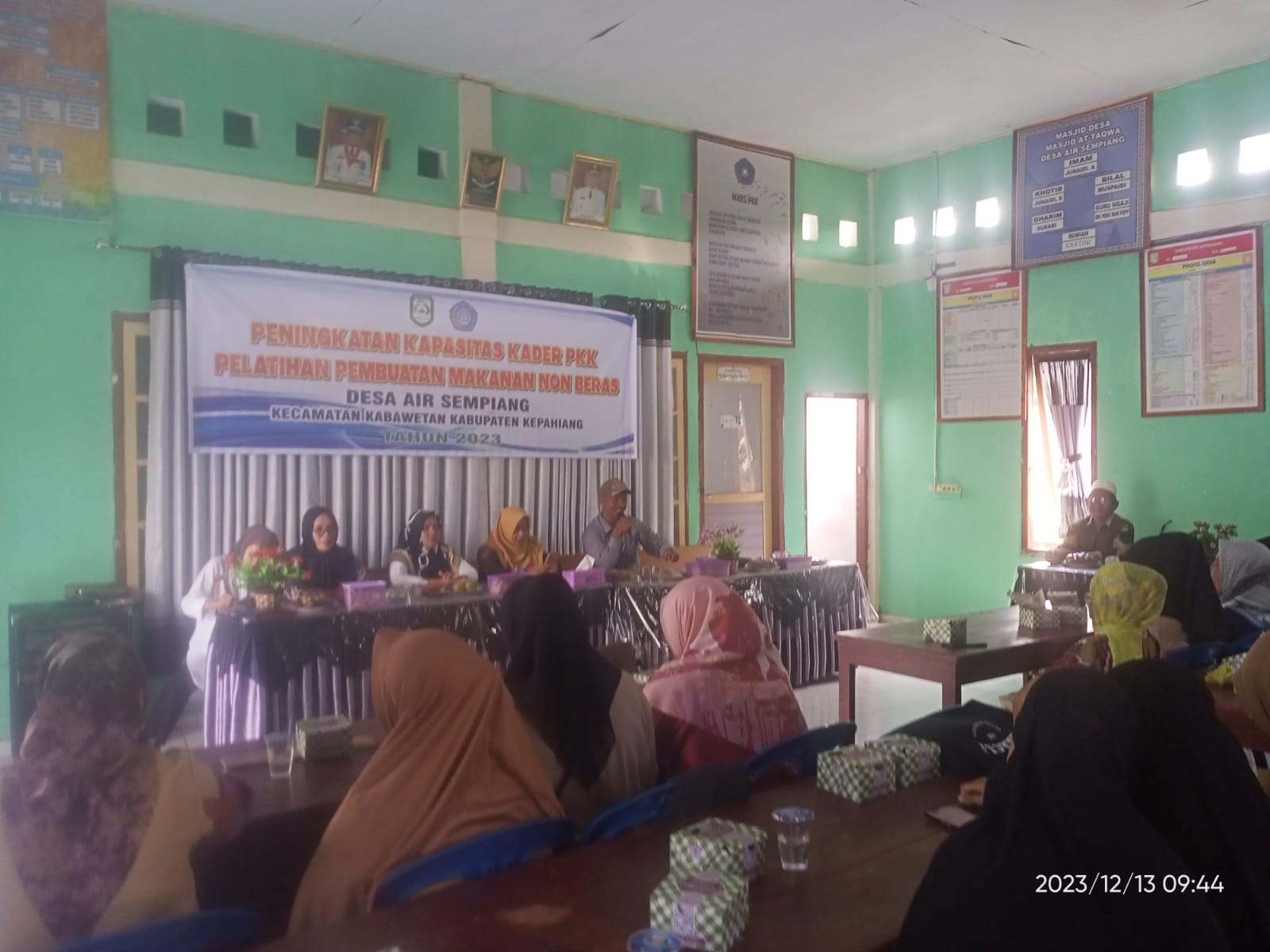 TP-PKK Air Sempiang Gelar Pelatihan Peningkatan Kapasitas Makanan Non Beras