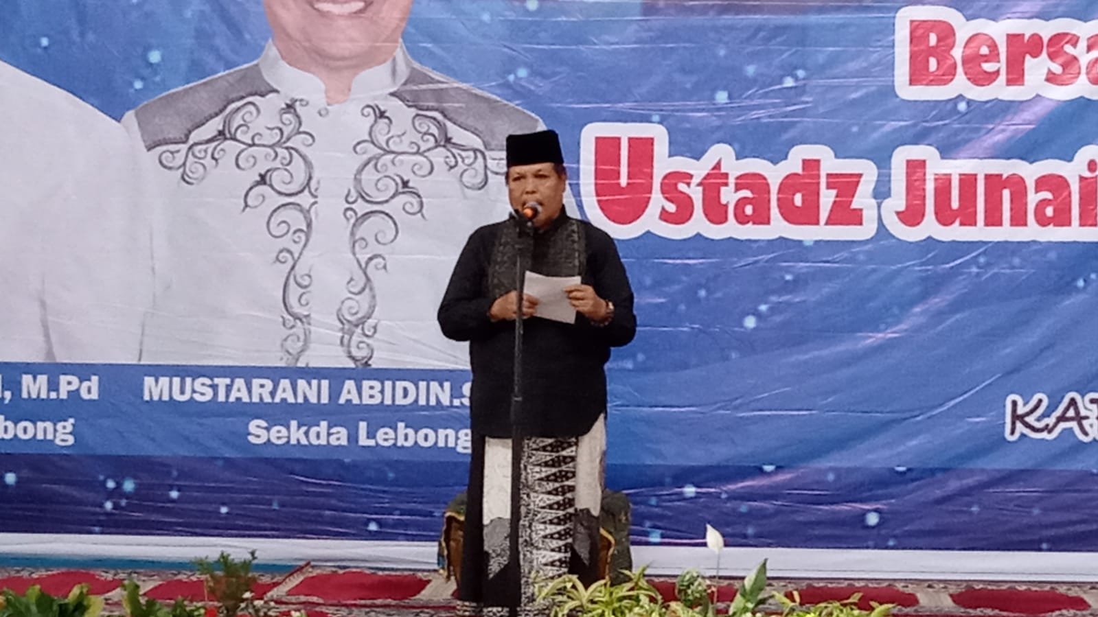 Ribuan Jemaah Putihkan Masjid Agung Sultan Abdullah Hadiri Tabligh Akbar Ustadz Junaidi Hamsyah