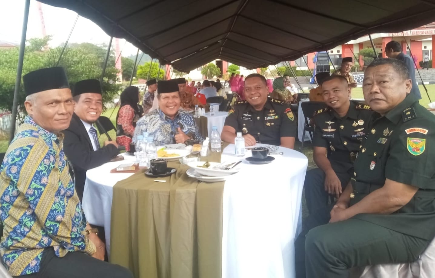 Wabup dan Ketua DPRD Hadiri Penutupan Pendidikan Pembentukan Bintara Polri di SPN Polda Bengkulu