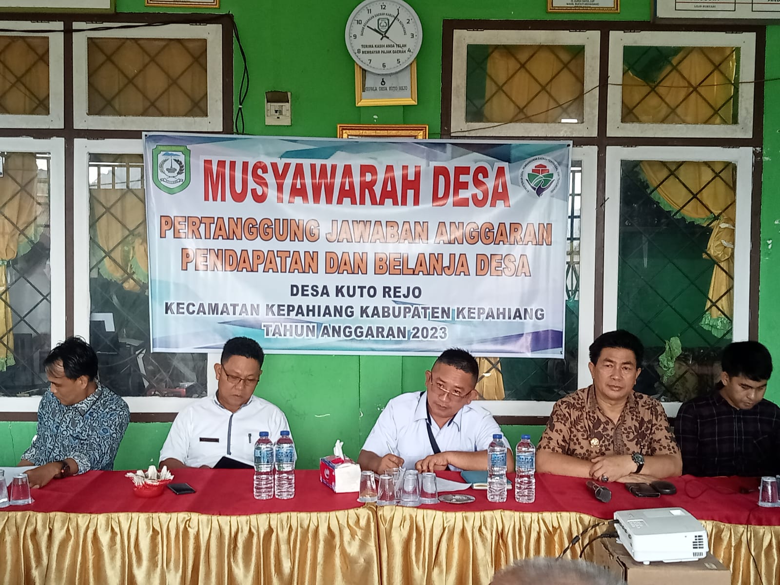 Pemdes Kuterejo Melaksanakan Kegiatan MDPJ Dana Desa Tahun Anggaran 2023