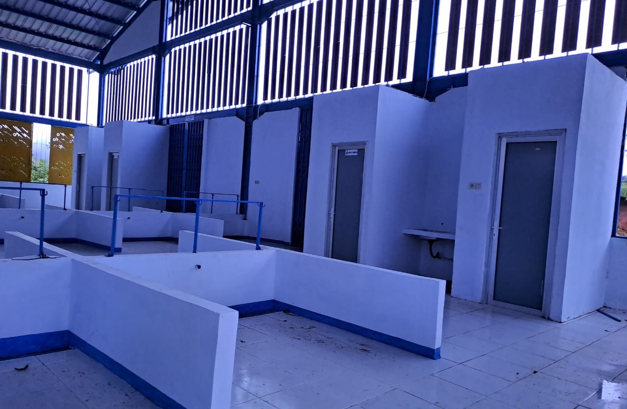 Operasional Pasar Ajai Siang Tunggu Hibah Kemendag RI