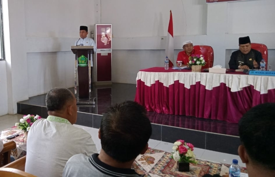 Bupati Gelar Rakor Dengan Camat Hingga Lurah se-Kabupaten Lebong