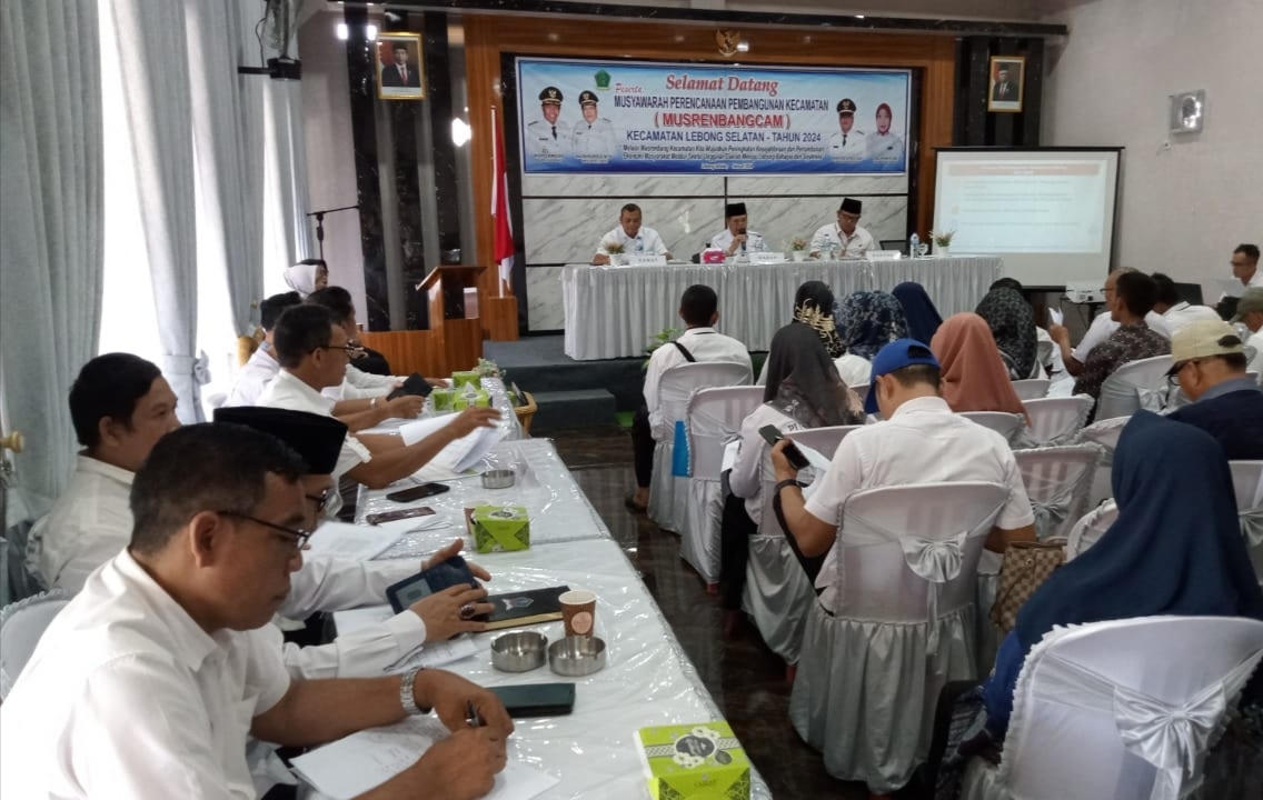 Musrenbang Kecamatan, Giliran Aspirasi Warga Kecamatan Lebong Diserap