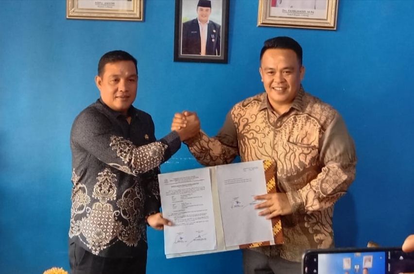 Sertijab Kadis Kominfo-SP dan Kadis PMD, Danial Paripurna Resmi Jabat Plt