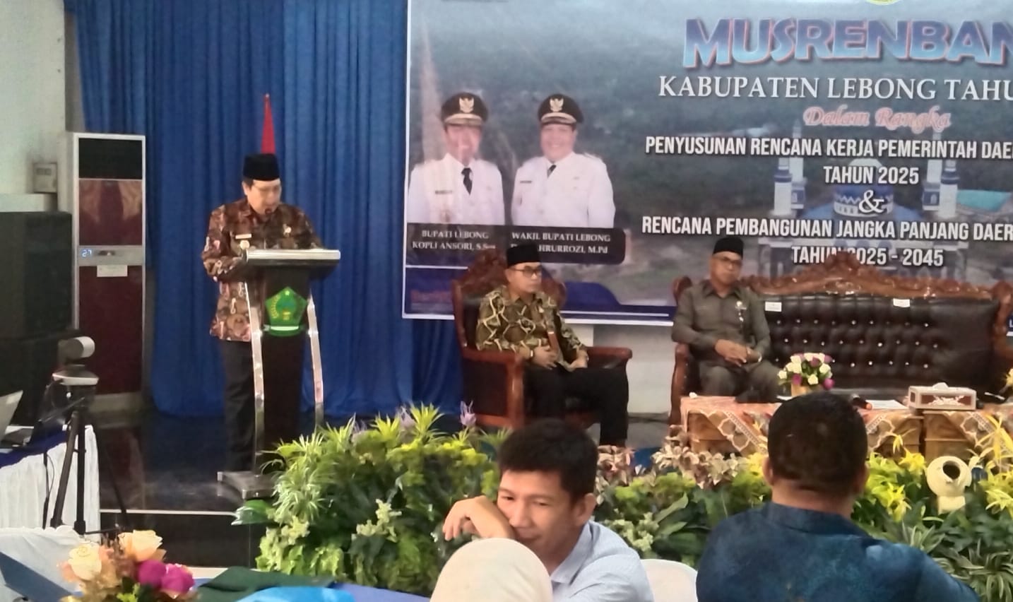 Pemkab Lebong Gelar Musrenbang RKPD dan RPJPD