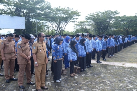 Pemkab Lebong Gelar Halal Bi Halal, Bupati Akan Beri Reward Kepad ASN Yang Rajin dan Disiplin