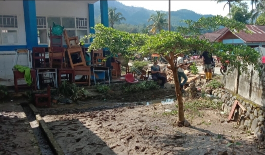 3 Sekolah Rusak Dihantam Banjir Bandang di Lebong