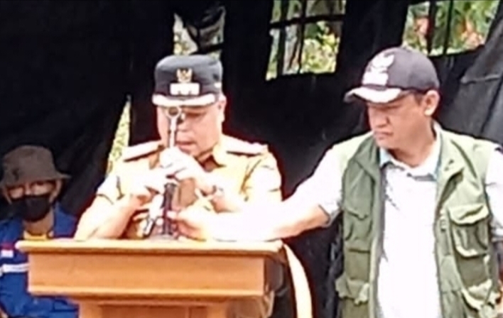 Pemkab Lebong Apresiasi Bantuan Kapolda Bengkulu Untuk Korban Banjir