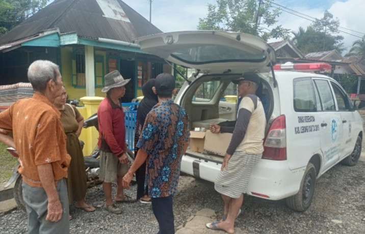 Posko Kesehatan Sudah Layani Kesehatan Warga Terdampak Banjir di Lebong