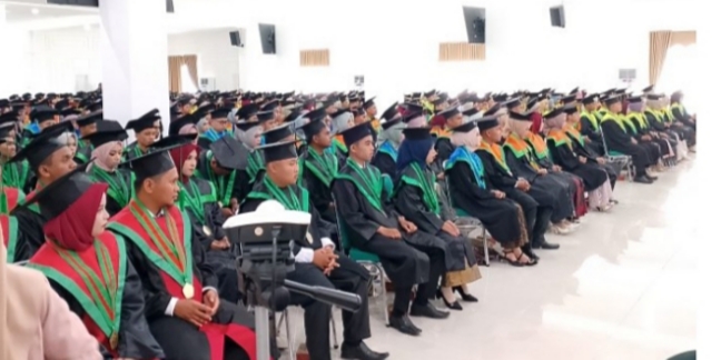 Wisuda ke -VIII IAIN Kerinci Berjalan Lancar dan Sukses, Program  Sarjana dan Magister