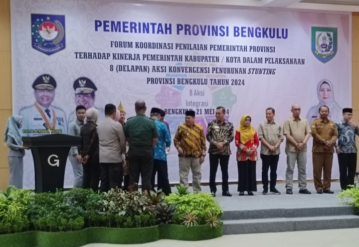 Kabupaten Lebong, Raih Peringkat Tiga Terbaik Penanganan Stunting di Bengkulu