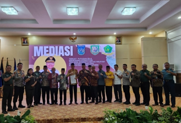 Mediasi Tapal  Batas "Deadlock" Masing-masing Kabupaten  Serahkan Putusan Ke MK