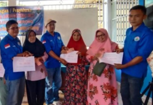 47 KPM BLT DD Desa Sungai Gerong Kembali Terima Bantuan