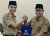 Ketua DPRD Lebong Ucapkan Selamat Datang kepada Plh Sekda