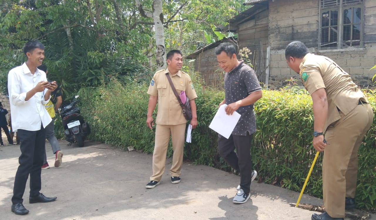 Realisasi APBDesa Tahap Pertama Desa Sukau Datang I, Dilakukan Monev