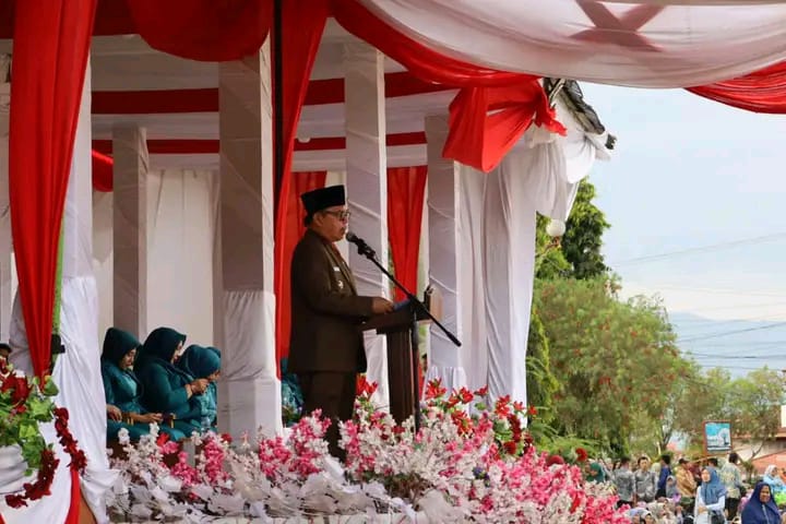 Wako Ahmadi Kukuhkan Perpanjangan Jabatan Kades ,BPD dan Ketua TP PKK Desa serta Bunda Paud