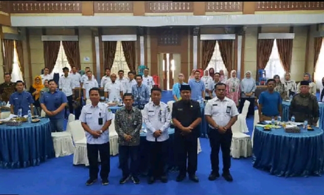 Sekda Alpian Buka Secara Resmi Rapat Pembentukan Forum PKP Kota Sungai Penuh.