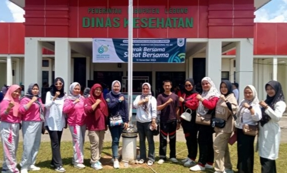 Dinas Kesehatan-RSUD Lebong Raih Medali Emas Pada HUT Ke 60 HKN