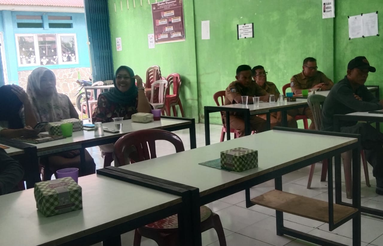 Desa Selebar Jaya Gelar Pelatihan Bagi Anggota Linmas