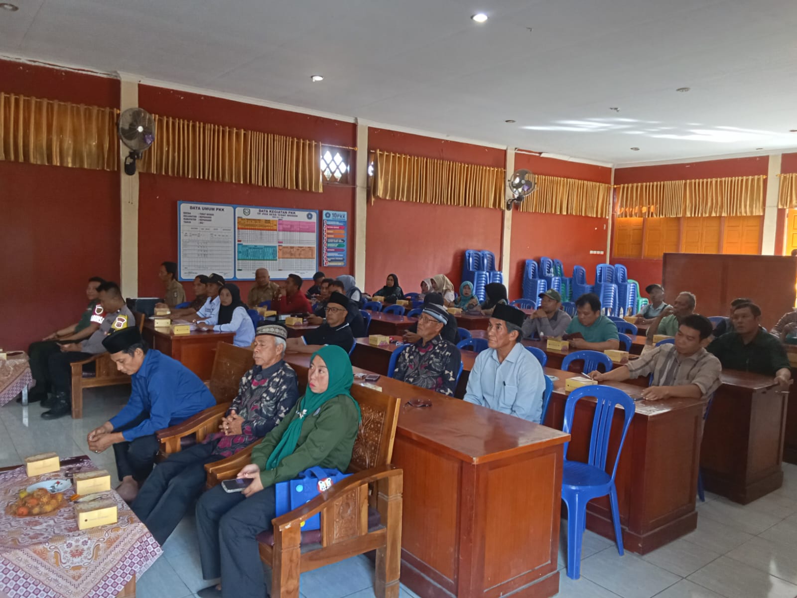 Musyawara Desa Laporan Pertanggung Jawaban APBDes TA. 2024 Desa Tebat Monok