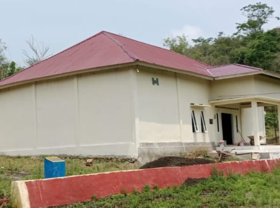 Pembangunan Gedung Serba Guna Desa Sungai jernih Kecamatan Seberang Musi Diduga Tidak Beres