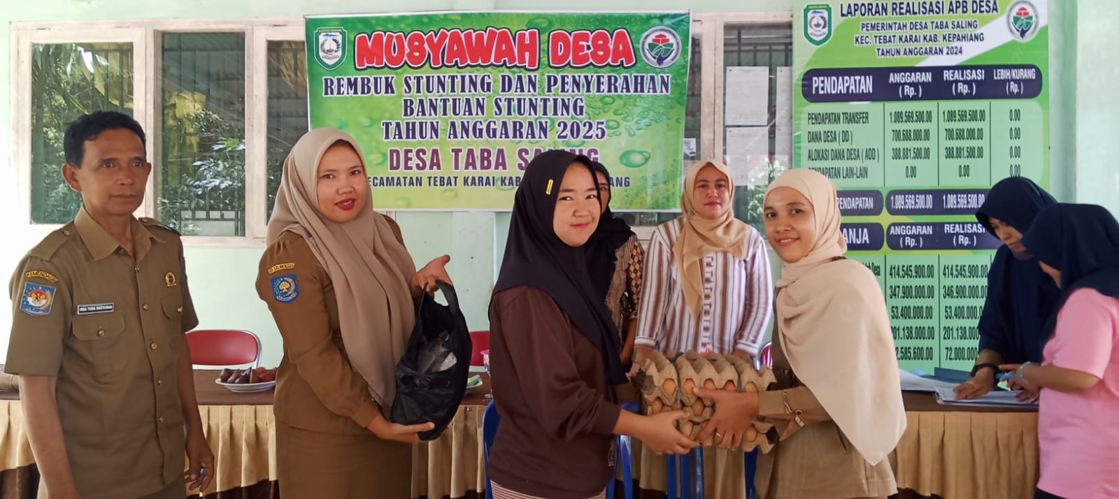 Pemdes Taba Saling Gelar Musyawarah Desa, TA. 2025