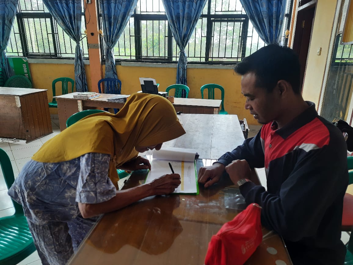 Desa Temdak Jelang Ramadhan Salurkan (BLT_DD) Dana Desa TA.2025