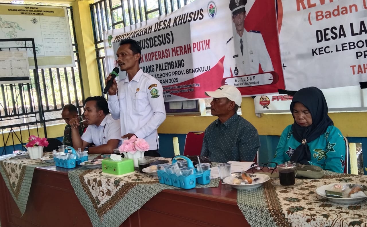 Dukung PSN Pemdes Ladang Palembang Lakukan Revitalisasi BUMDes