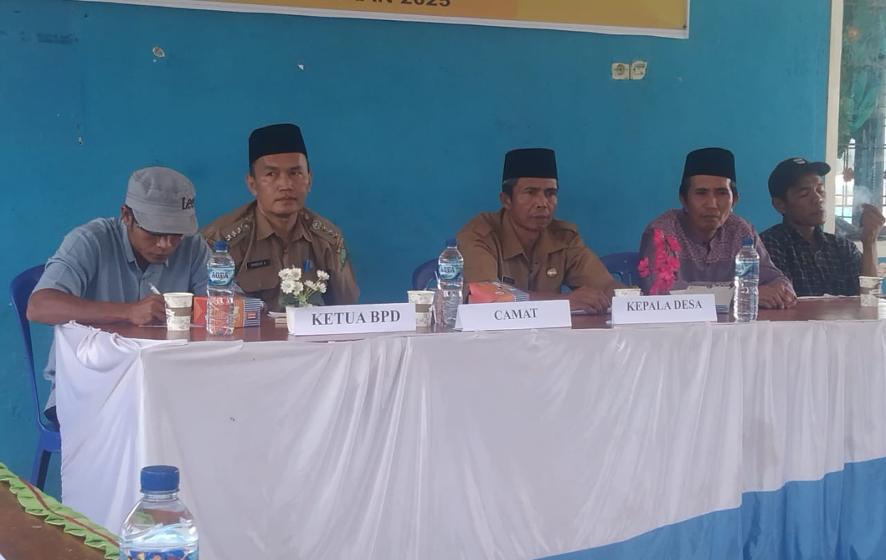 Pemdes Daneu Sepakati APBDes Tahun Anggaran 2025