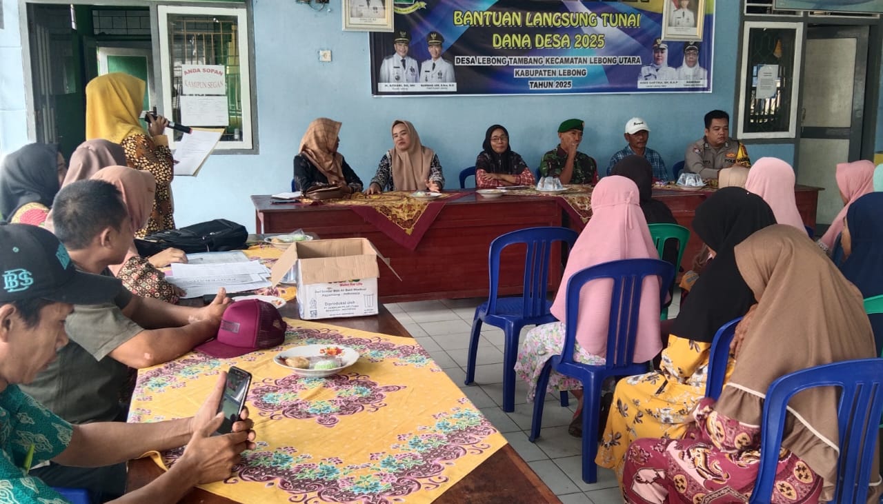 BLT DD Tahap Pertama Desa Lebong Tambang Mulai Di Salurkan