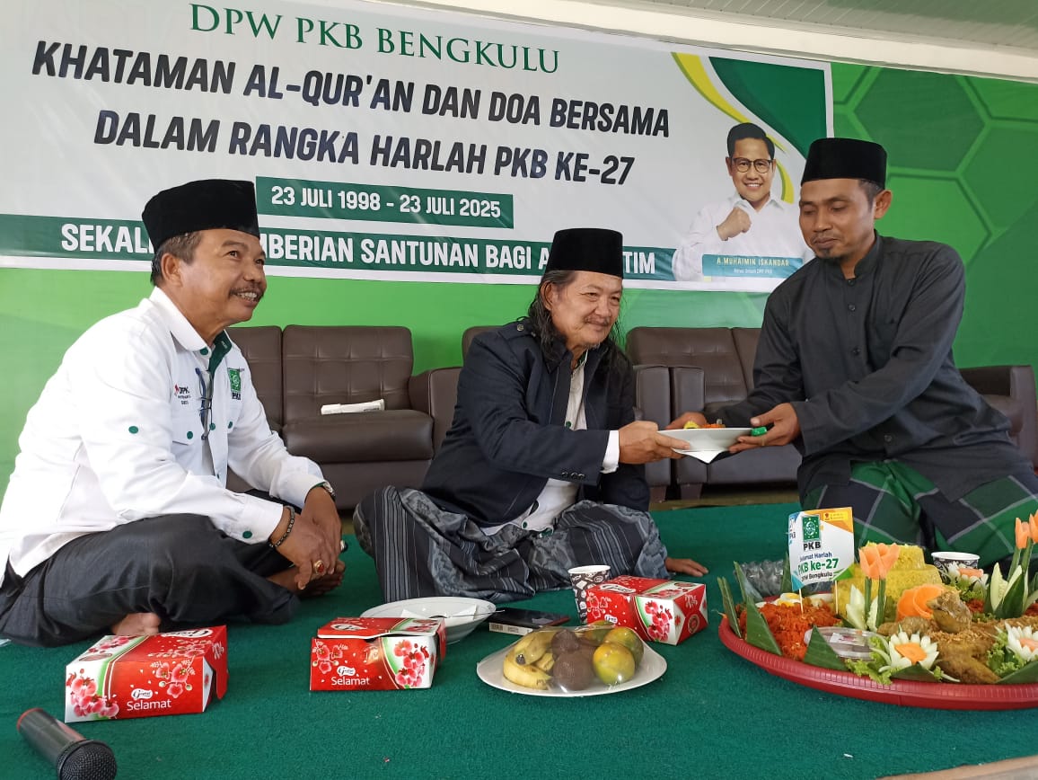 DPW PKB Provinsi Bengkulu Gelar Harla Ke 27,  Istighosah dan Santuni Anak Yatim