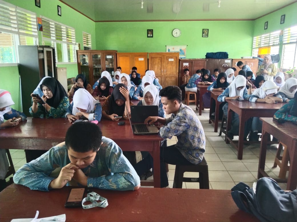 Tingkatkan Kapasitas Berbaha Indonesia, SMAN 1 Lebong Laksanakan UKBI