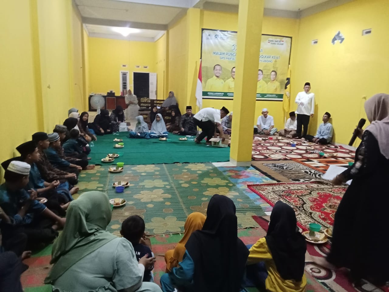 Malam Puncak HUT Ke 61, DPD Partai Golkar Kabupaten Lebong Gelar Do'a Bersama